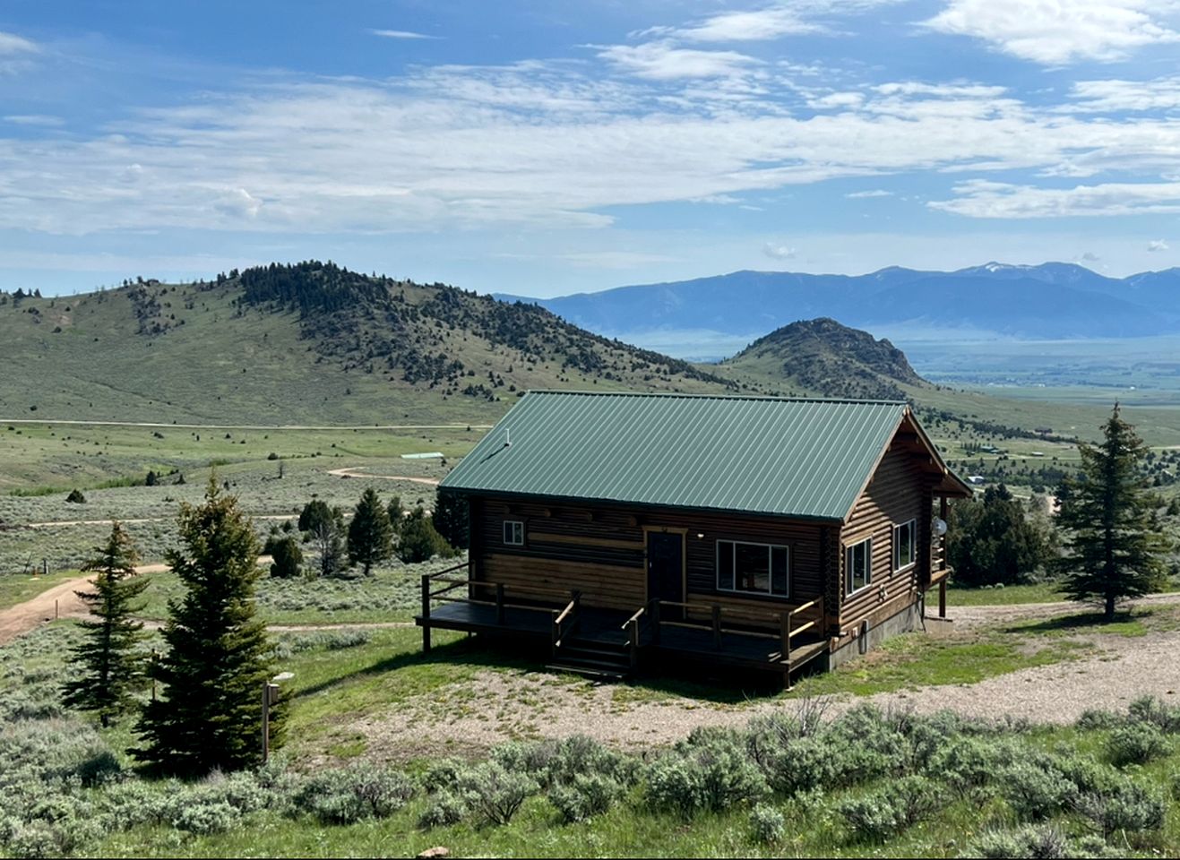 Secluded Montana Cabin with Stunning Madison River Valley Views, Near Ennis, MT