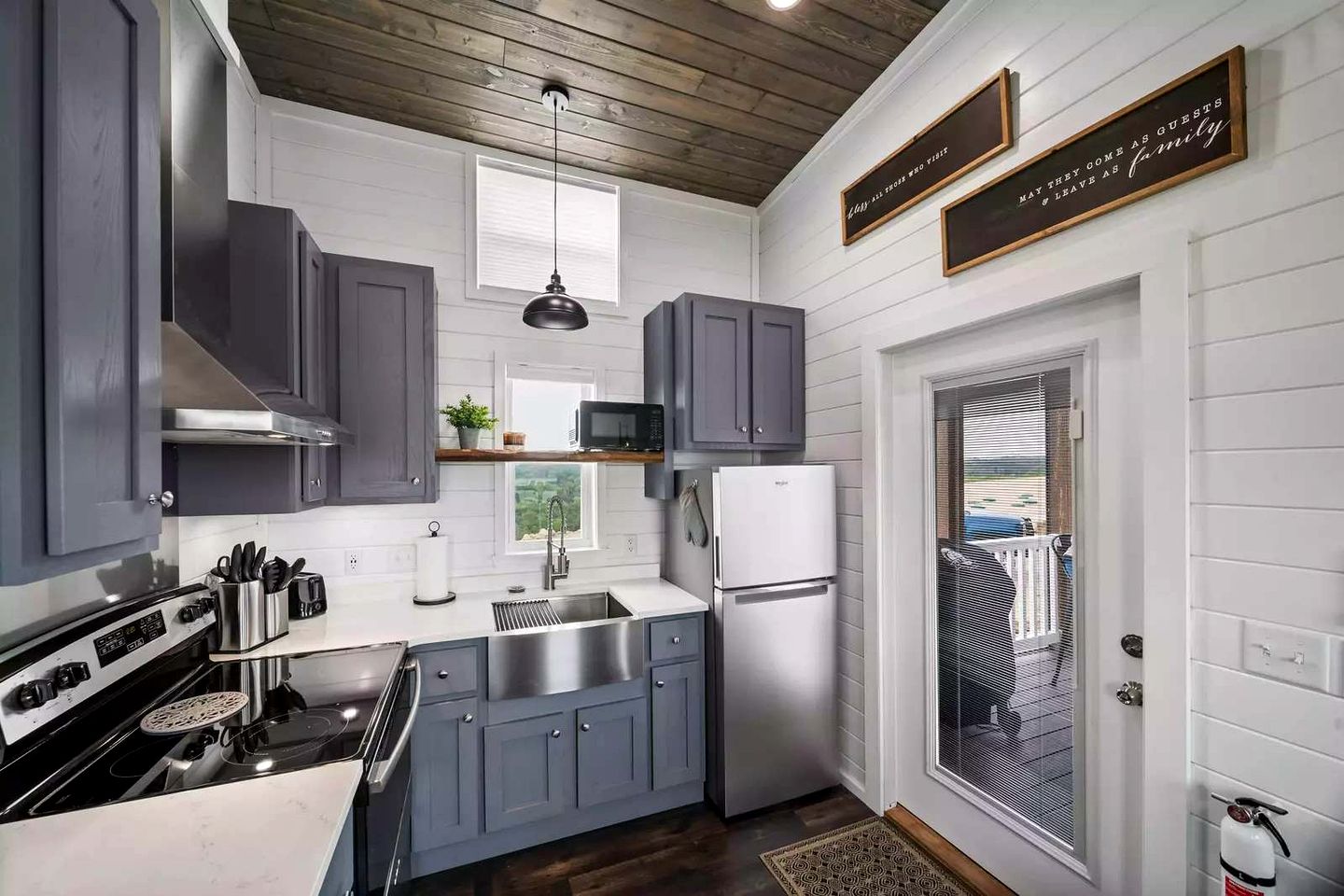 Upscale Tiny Home Retreat with Resort Amenities Near Downtown Fredericksburg, Texas