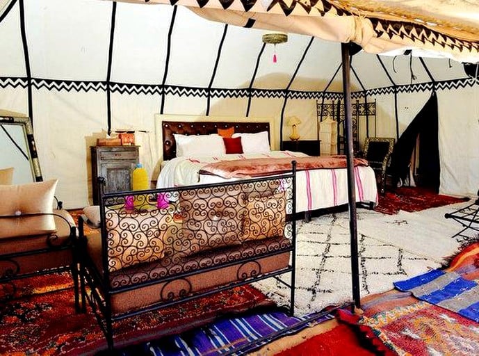 Safari Tents (Merzouga, Drâa-Tafilalet Region, Morocco)