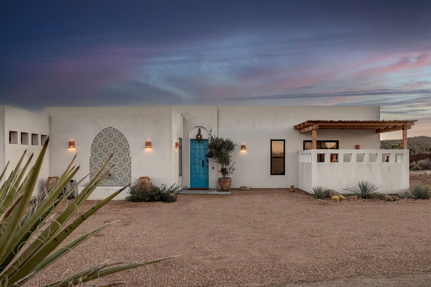 Gorgeous Moroccan-Inspired Villa with Private Pool near Joshua Tree National Park in Yucca Valley, CA