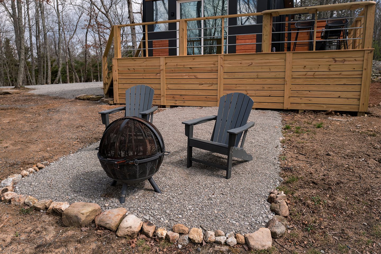 Cozy Secluded Studio Chalet with Outdoor Shower & Scenic Brow Views near Cloudland Canyon State Park, Menlo, Georgia