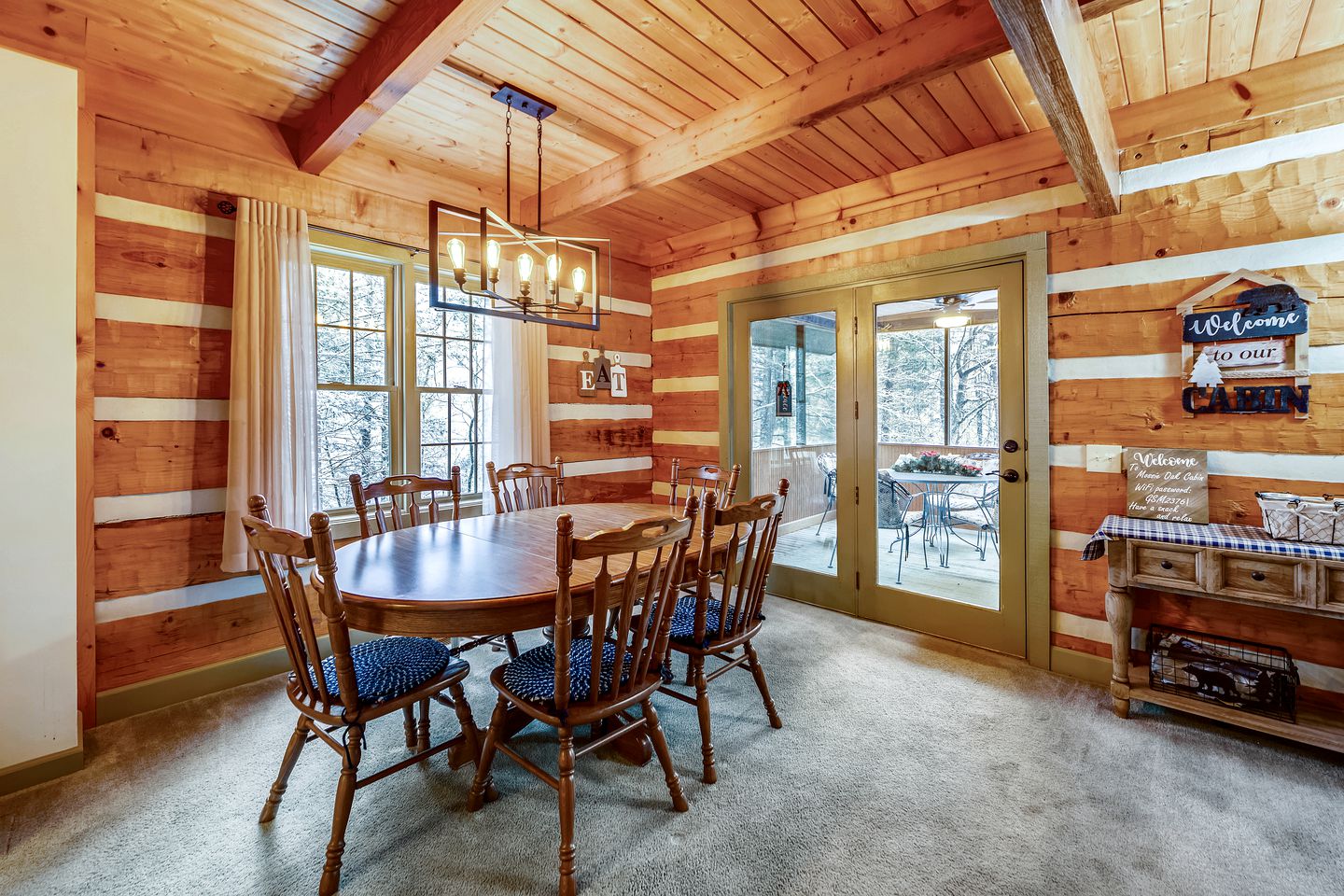 Lovely Glamping Getaways in this Comfortable Cabin Rental in Tennessee