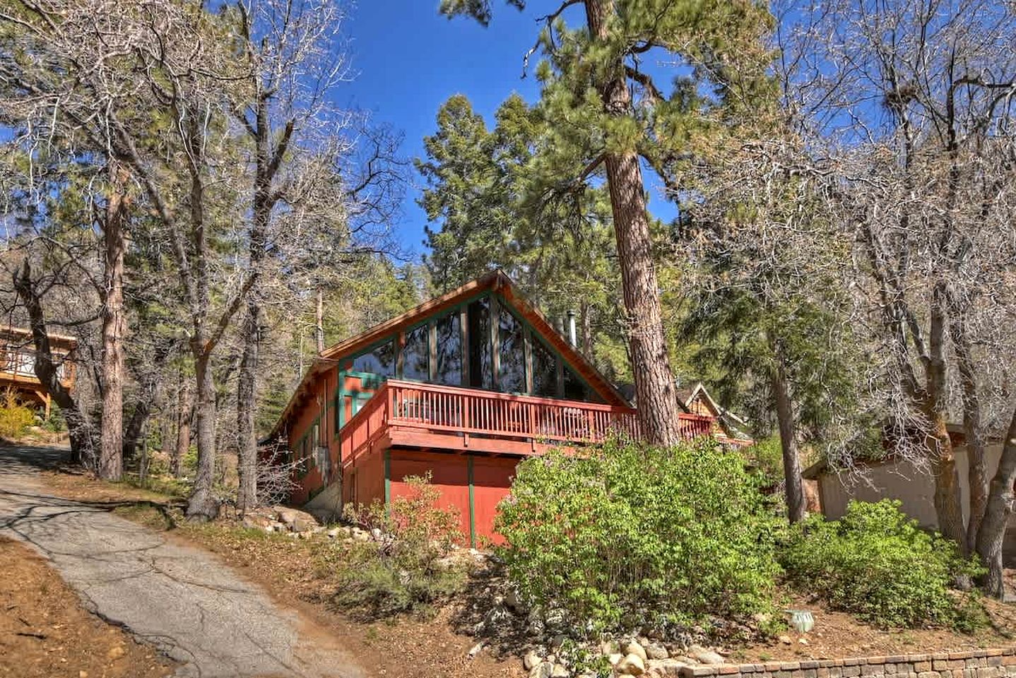 Mountain Cabin with Foosball Table and Outdoor Area in Big Bear Lake, California