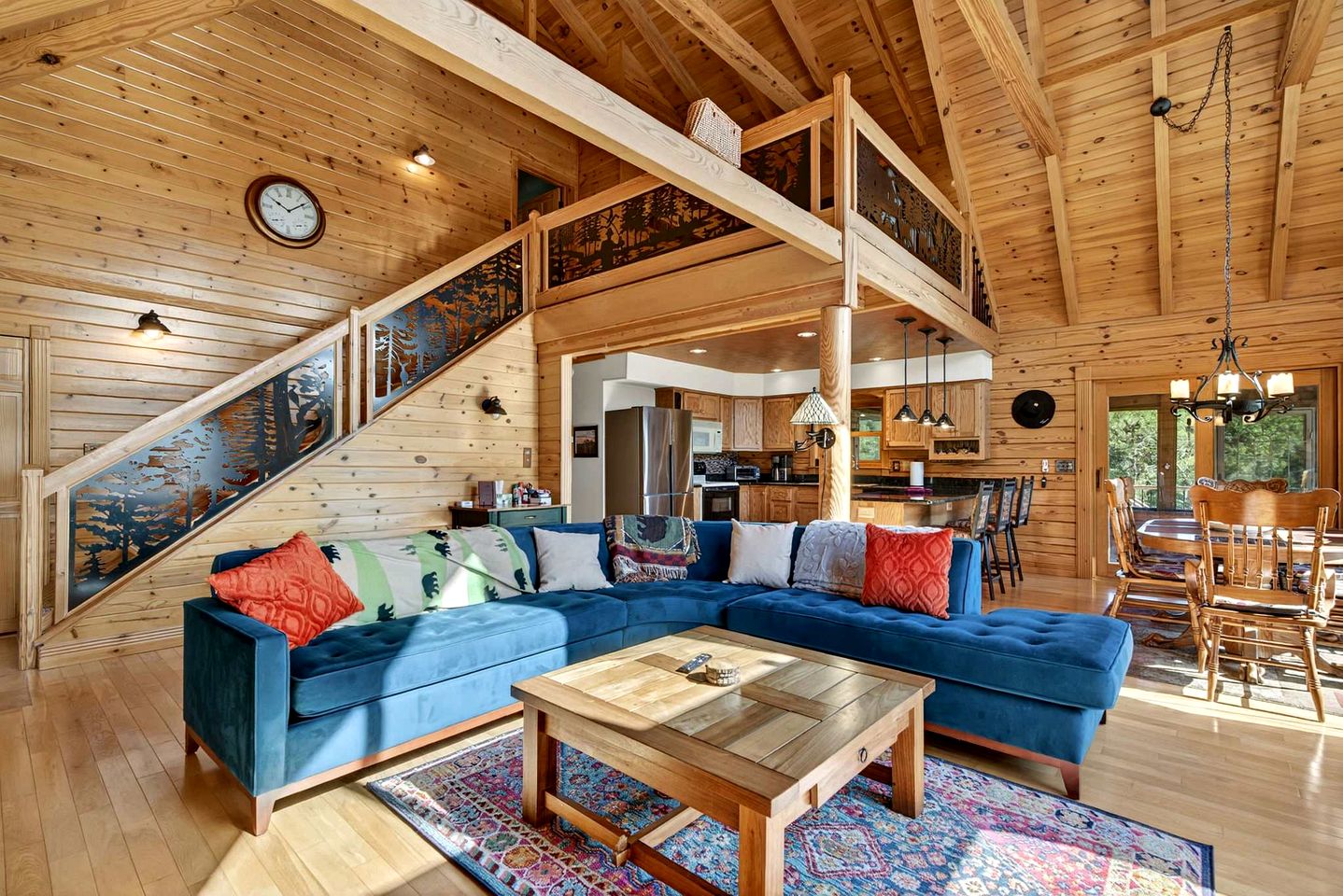 Peaceful Mountain Cabin with Hot Tub, Screened Porch & Views Near Lost River, Baker WV