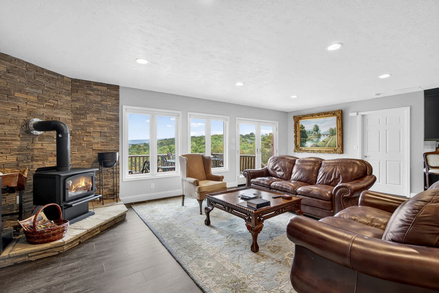 Modern Mountain Retreat with Fire Pit and Scenic Views near Lost River, Baker WV