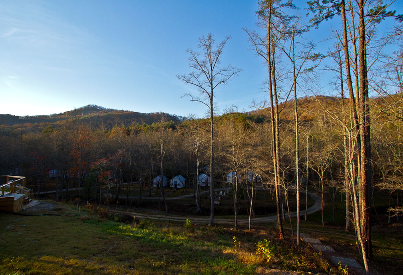 Lovely Luxury Camping Cottages Perfect for Events in Blairsville, Georgia