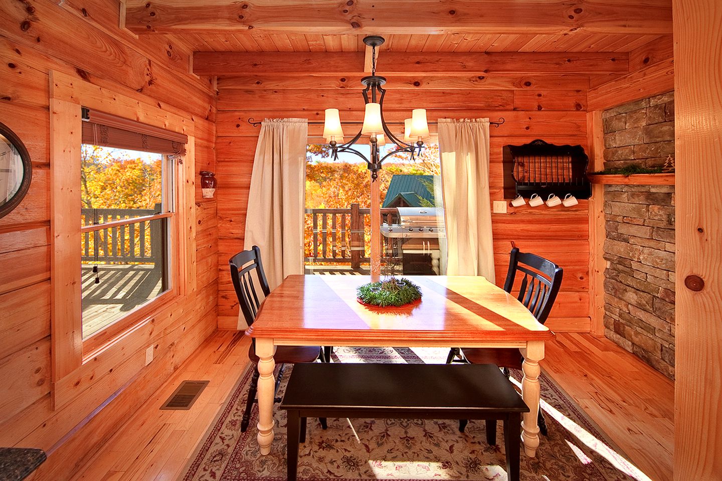 Tennessee Mountain Cabin Rental for Glamping near Gatlinburg