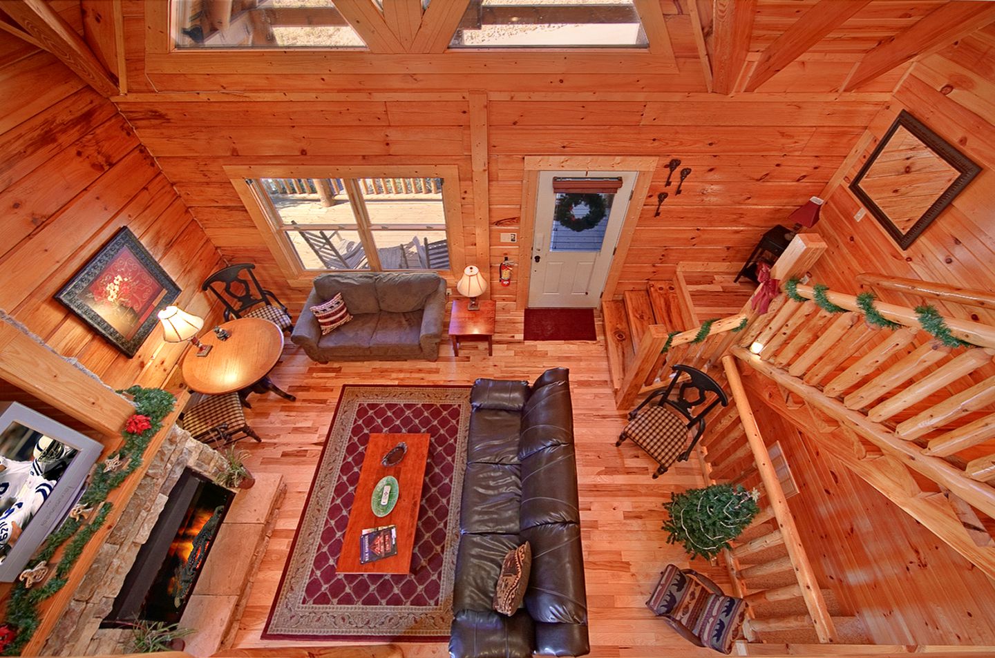 Tennessee Mountain Cabin Rental for Glamping near Gatlinburg