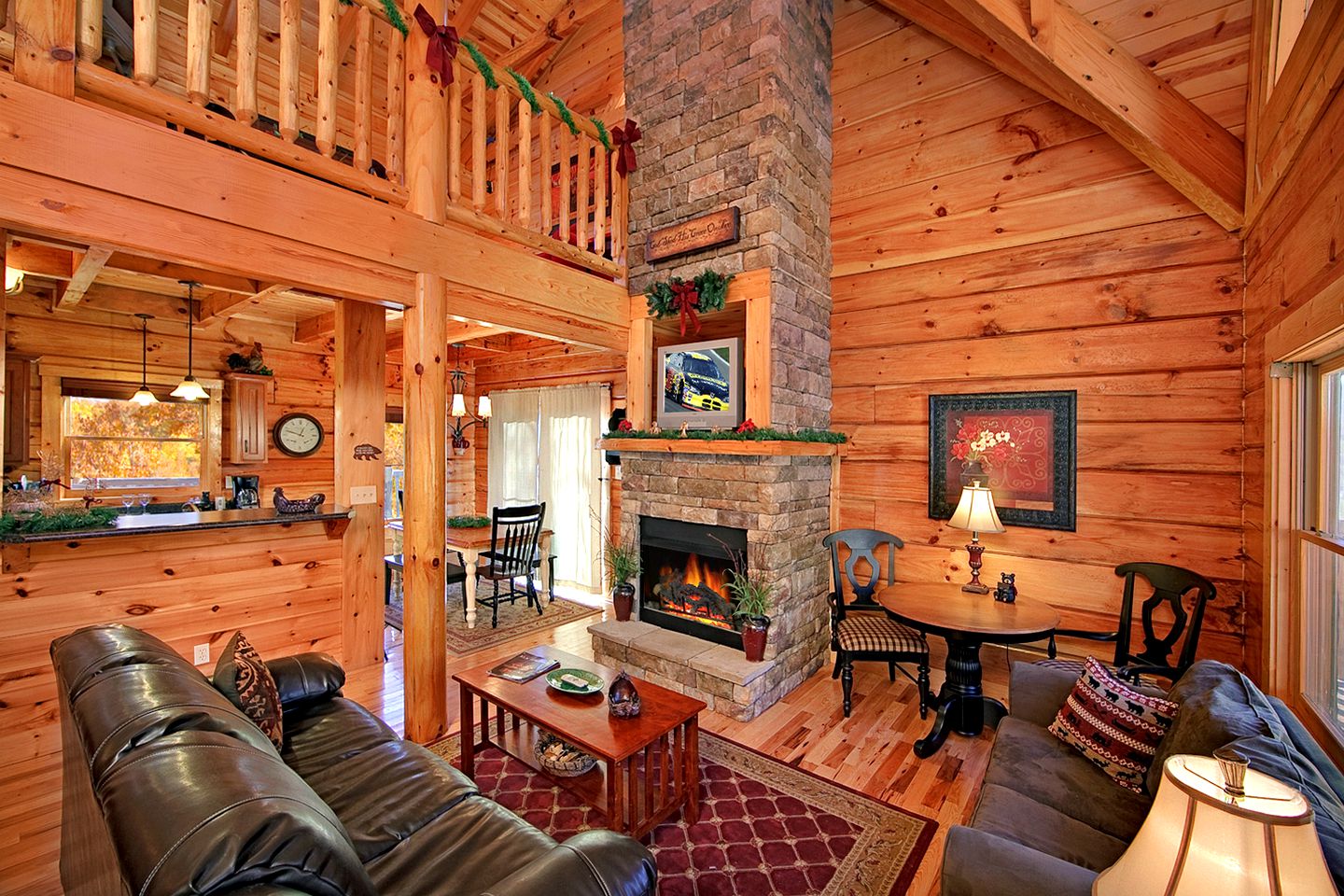 Tennessee Mountain Cabin Rental for Glamping near Gatlinburg