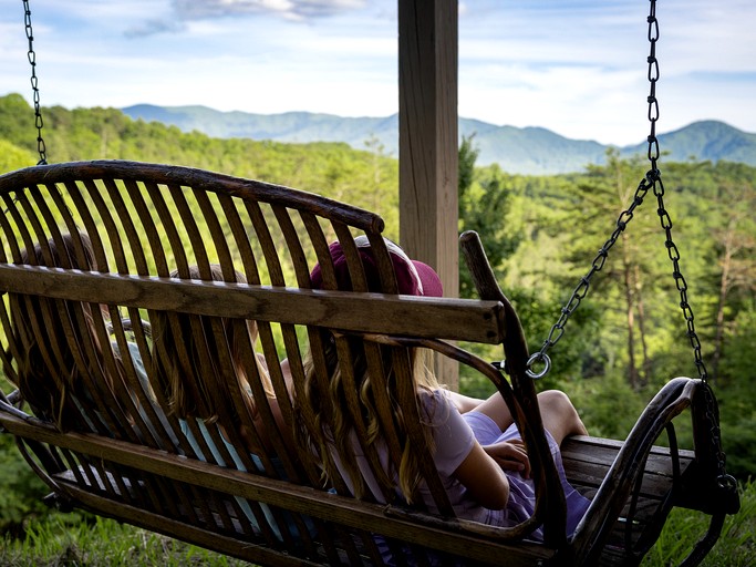 Cabins (United States of America, Bryson City, North Carolina)