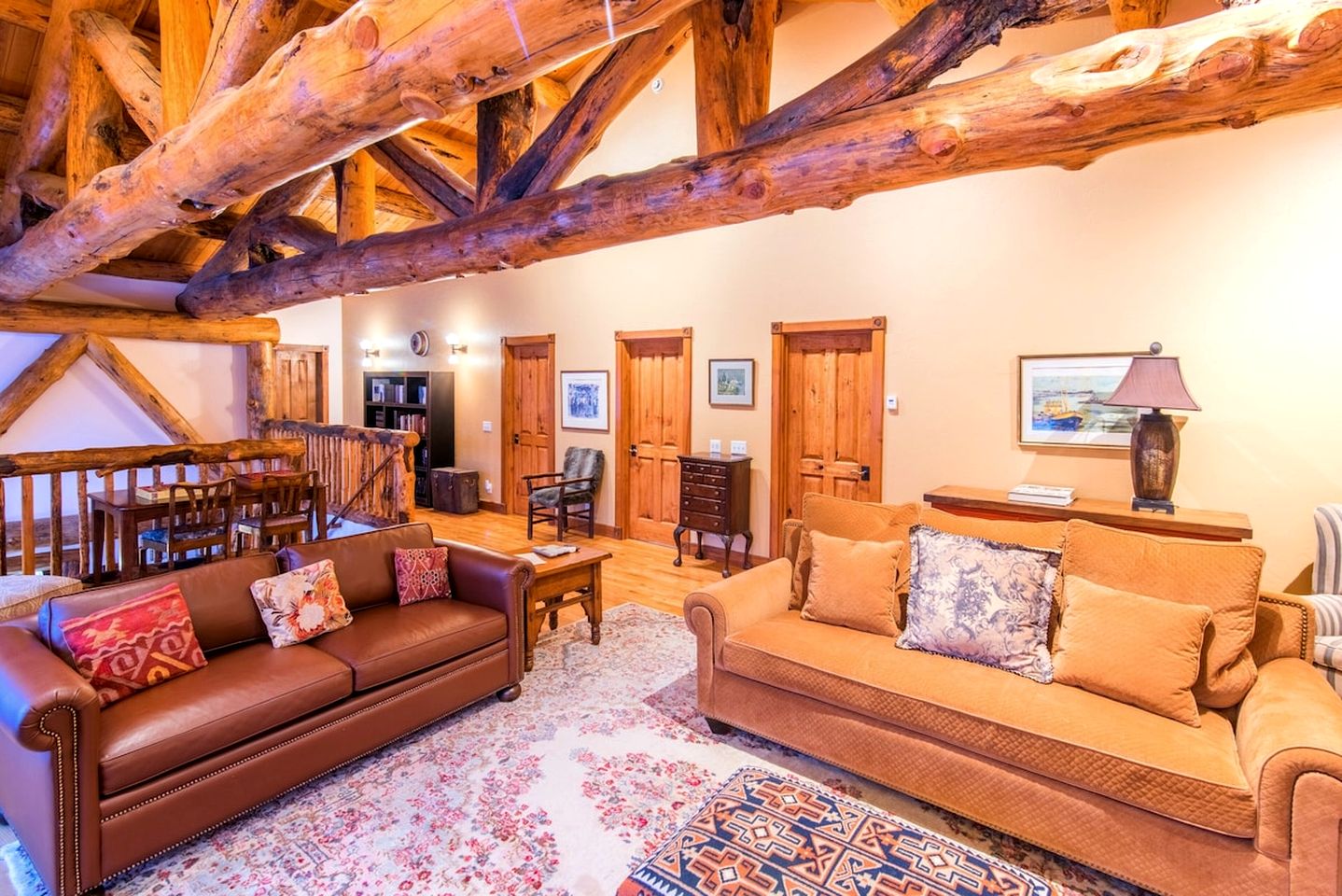 Secluded Mountain-View Retreat with Hot Tub and Fireplaces Near Scenic Trails in Driggs, Idaho