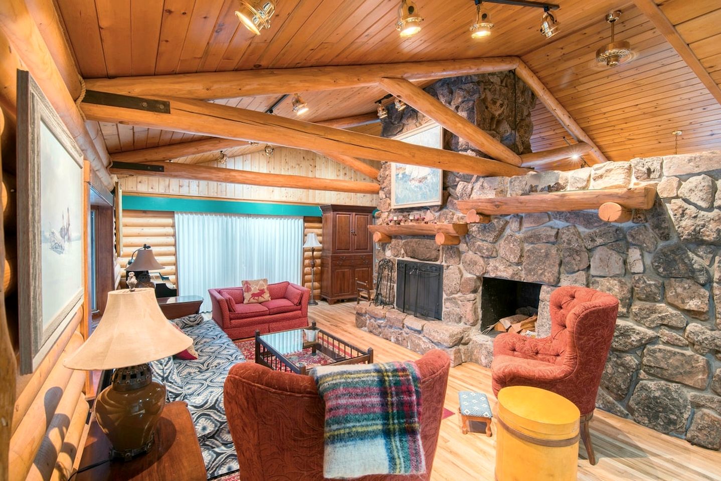 Secluded Mountain-View Retreat with Hot Tub and Fireplaces Near Scenic Trails in Driggs, Idaho