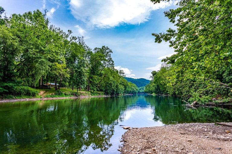 Cabins (United States of America, Great Cacapon, West Virginia)