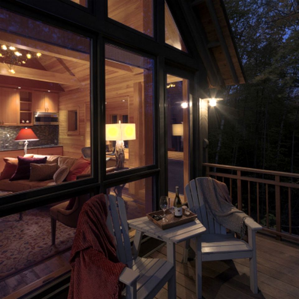 Green Mountains Cabin Rental with Attached Tree House in Vermont