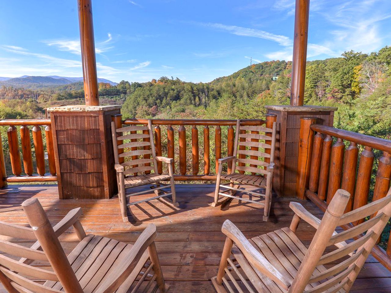 Luxury Cabin Getaway with a Private Hot Tub near Pigeon Forge in Tennessee