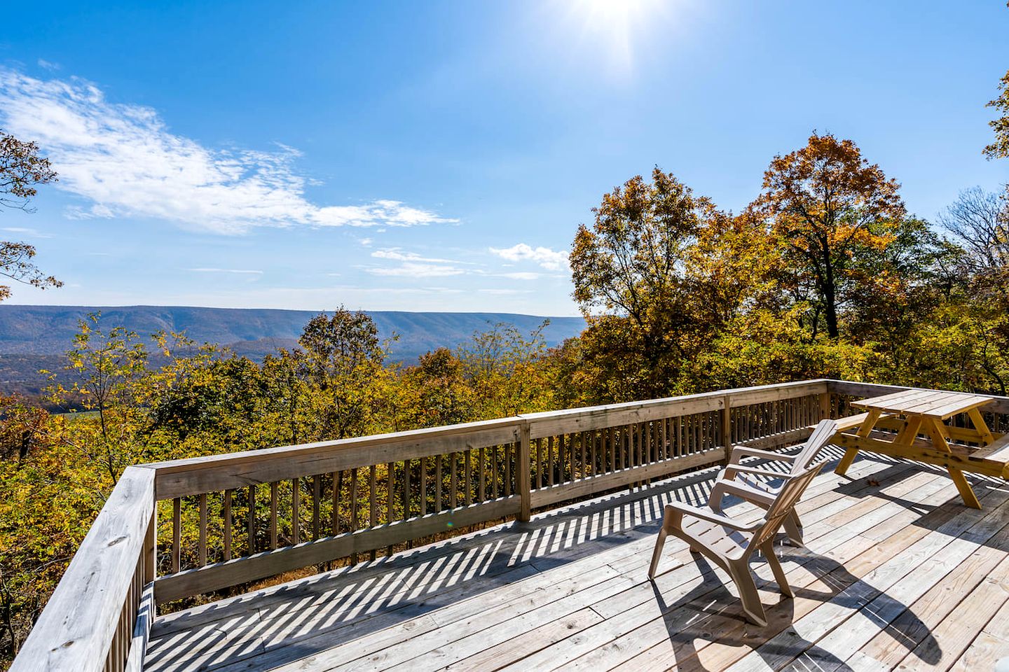 Mountainside Cabin with Hot Tub, Fire Pit and Deck Tucked Away in the Woods of Great Cacapon, WV