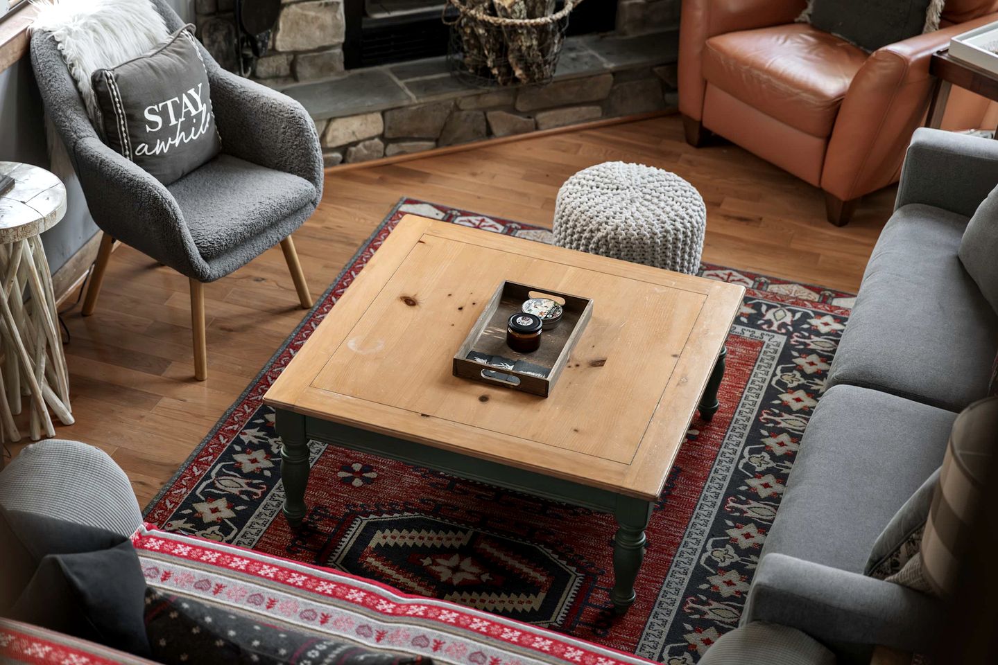 Beautiful A Frame Surrounded by Trees and Fire Pit Provided in Rock Gap, West Virginia