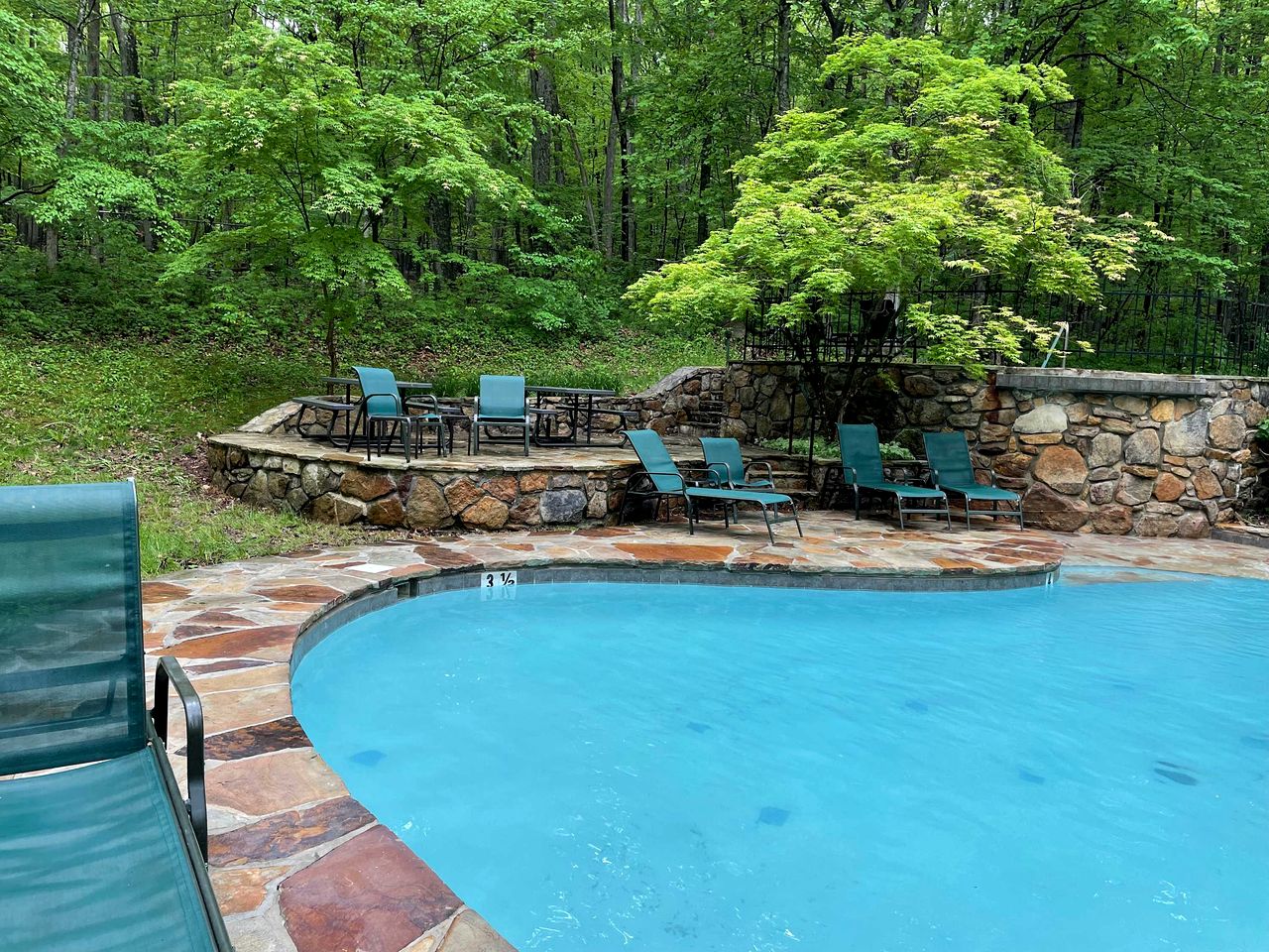 Beautiful A Frame Surrounded by Trees and Fire Pit Provided in Rock Gap, West Virginia