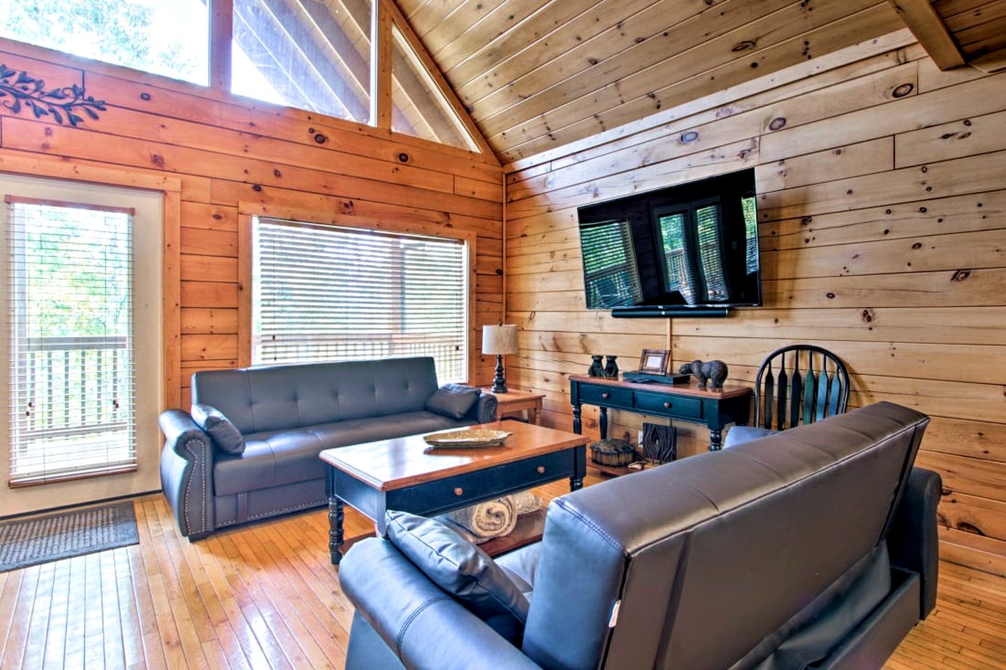 Dreamy Glamping Getaway in Pigeon Forge, at this Mountaintop Cabin Rental for 12