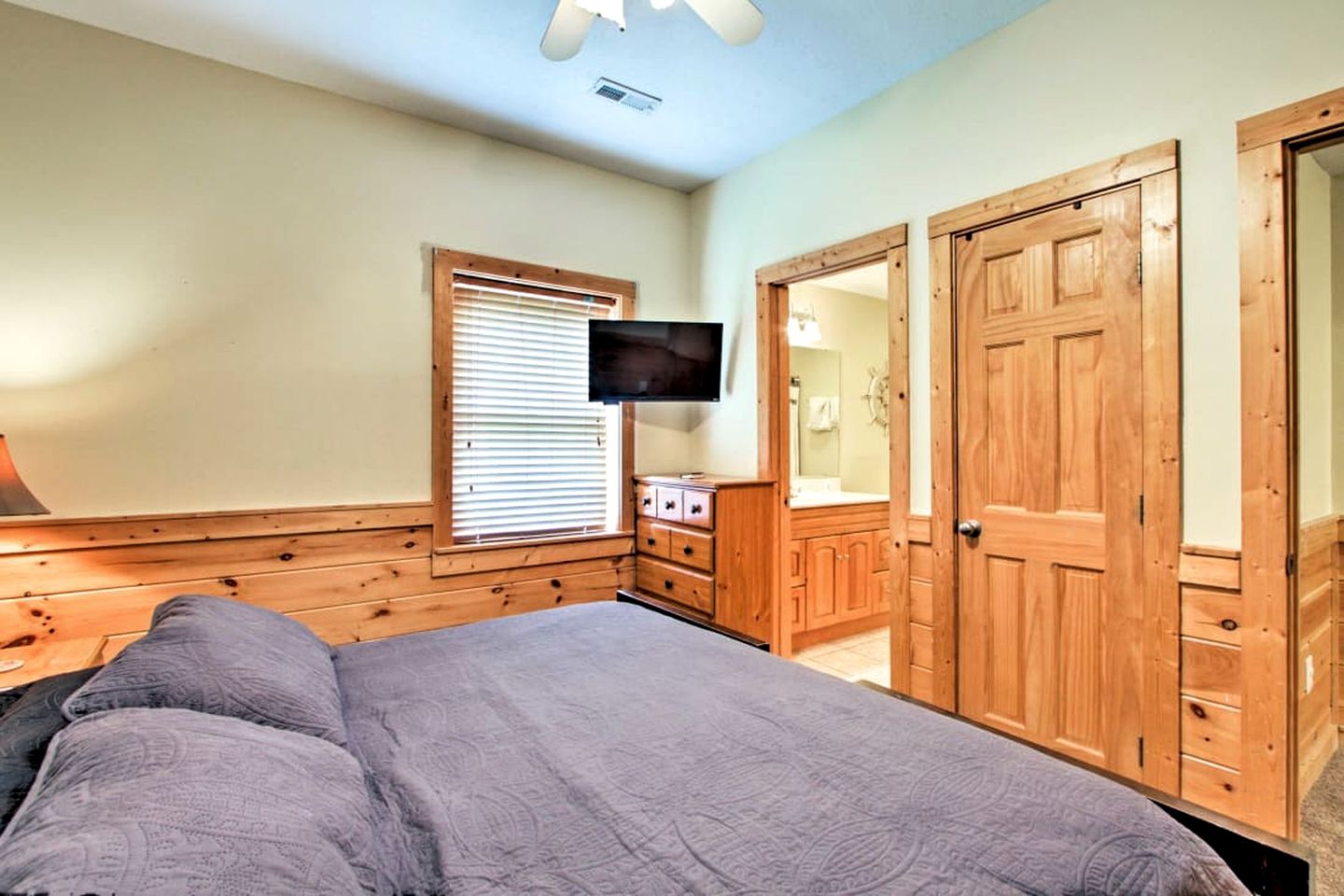 Dreamy Glamping Getaway in Pigeon Forge, at this Mountaintop Cabin Rental for 12