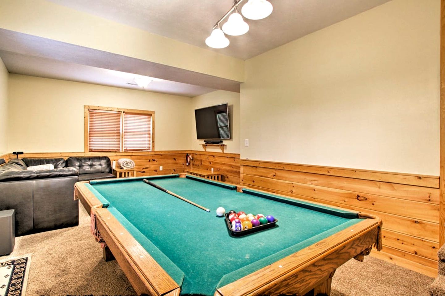 Dreamy Glamping Getaway in Pigeon Forge, at this Mountaintop Cabin Rental for 12