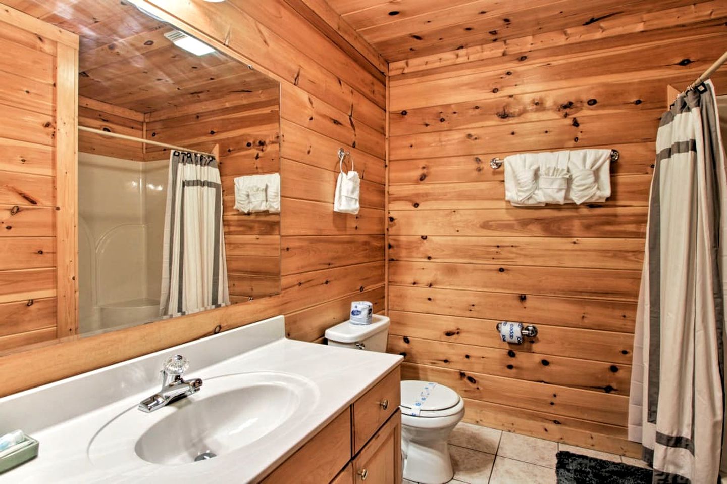 Dreamy Glamping Getaway in Pigeon Forge, at this Mountaintop Cabin Rental for 12