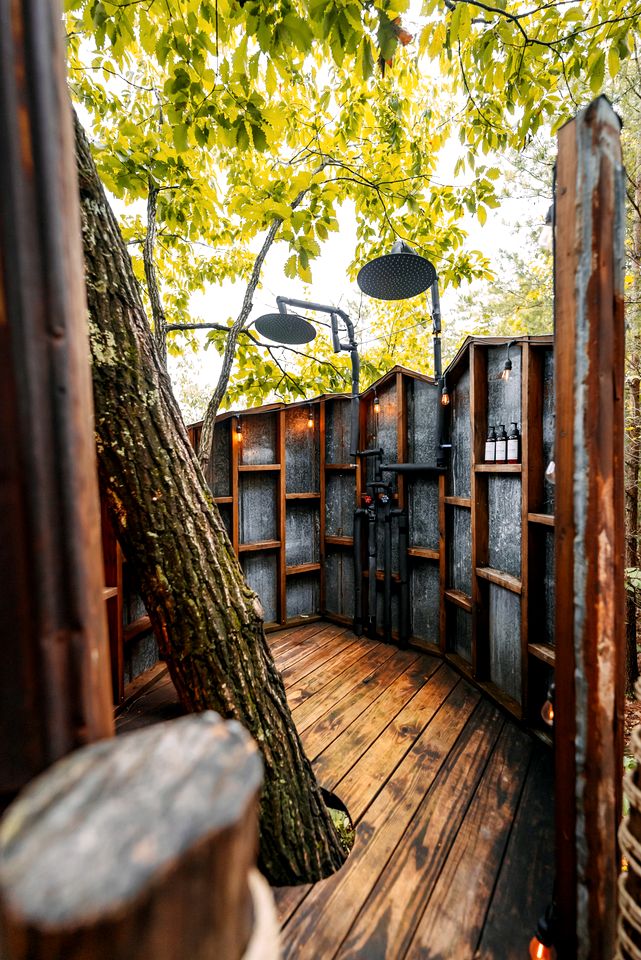 Mountaintop Tree House Retreat With Scenic Views Close to Chattanooga and Tennessee Valley, Georgia