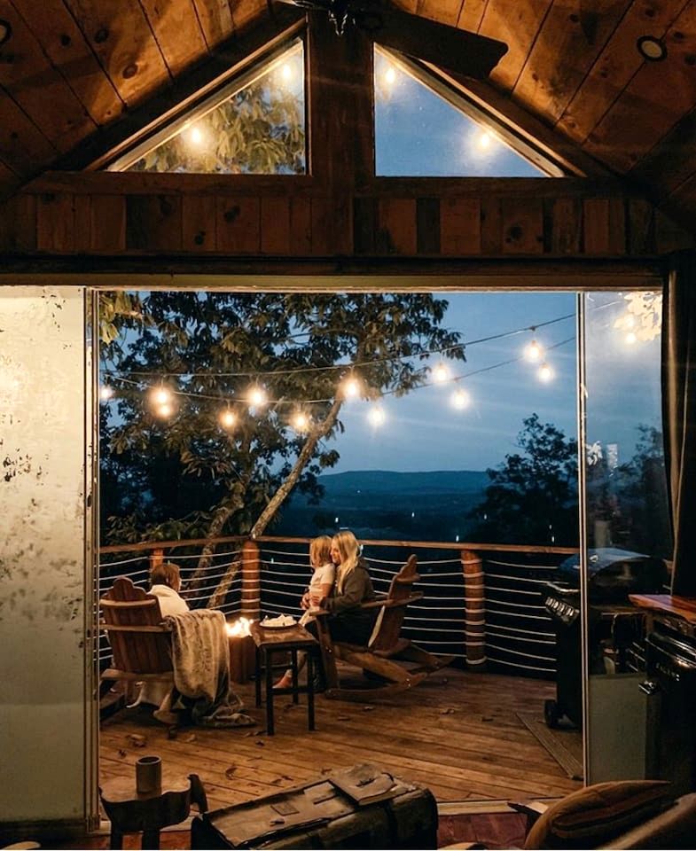 Mountaintop Tree House Retreat With Scenic Views Close to Chattanooga and Tennessee Valley, Georgia