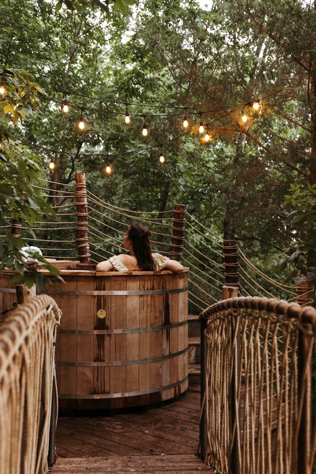 Mountaintop Tree House Retreat With Scenic Views Close to Chattanooga and Tennessee Valley, Georgia