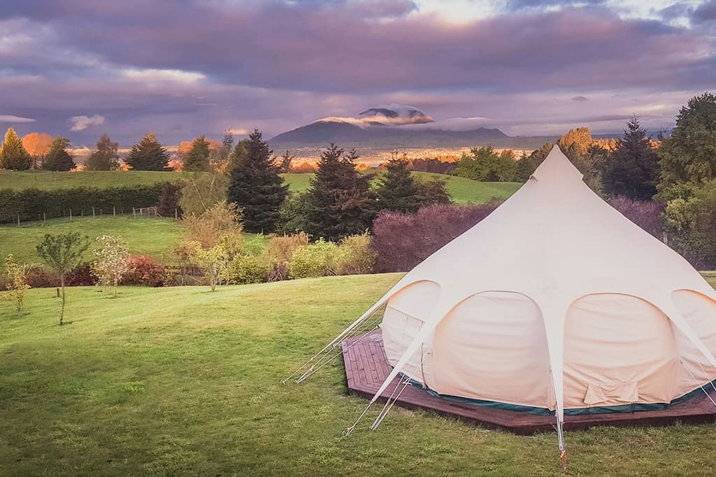 Spacious Tent in Taupo, North Island