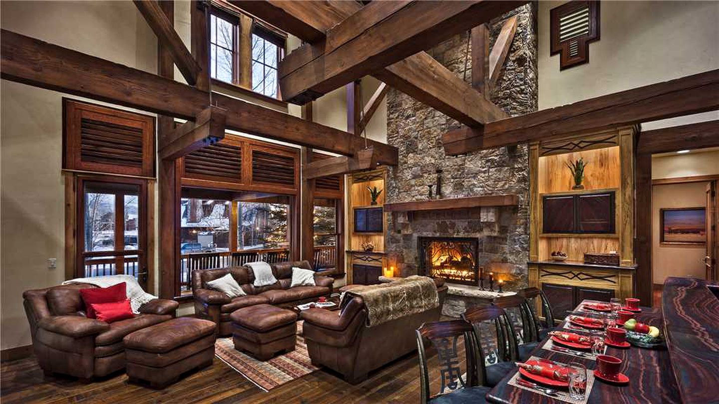 Luxury Vacation Rental with a Hot Tub and Indoor Climbing Wall in Steamboat Springs, Colorado