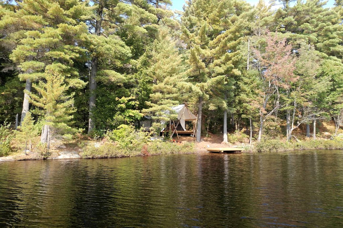 Amazing Lakefront Tent Rentals for a Secluded Glamping Getaway near Algonquin Park, Ontario