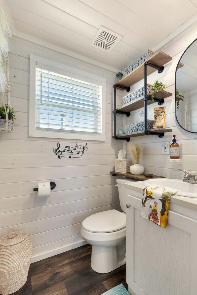 Stylish and Whimsical Tiny Home Retreat with Private Outdoor Oasis, Fire Pit, and Starry Hill Country Views Near Fredericksburg, TX