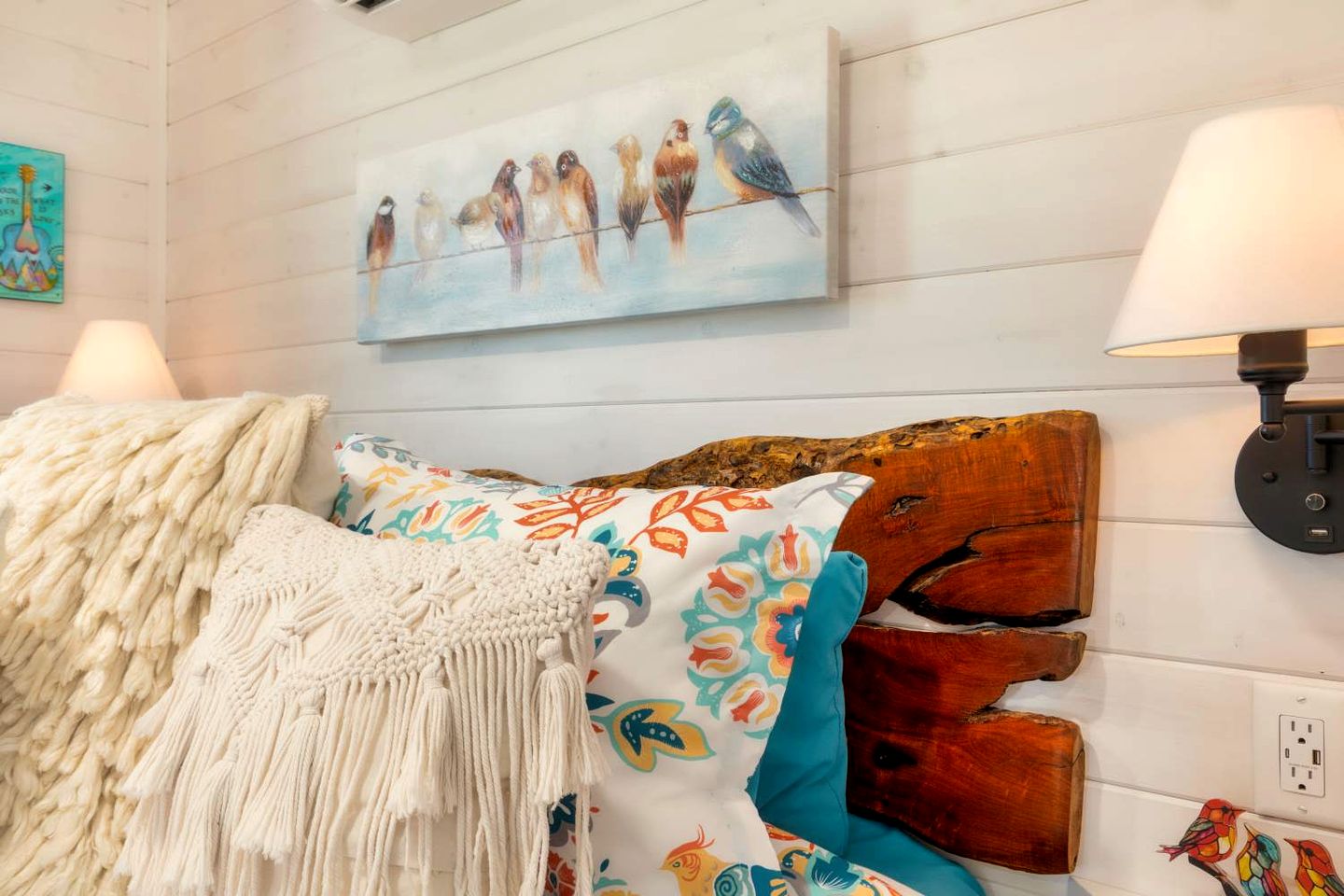 Stylish and Whimsical Tiny Home Retreat with Private Outdoor Oasis, Fire Pit, and Starry Hill Country Views Near Fredericksburg, TX