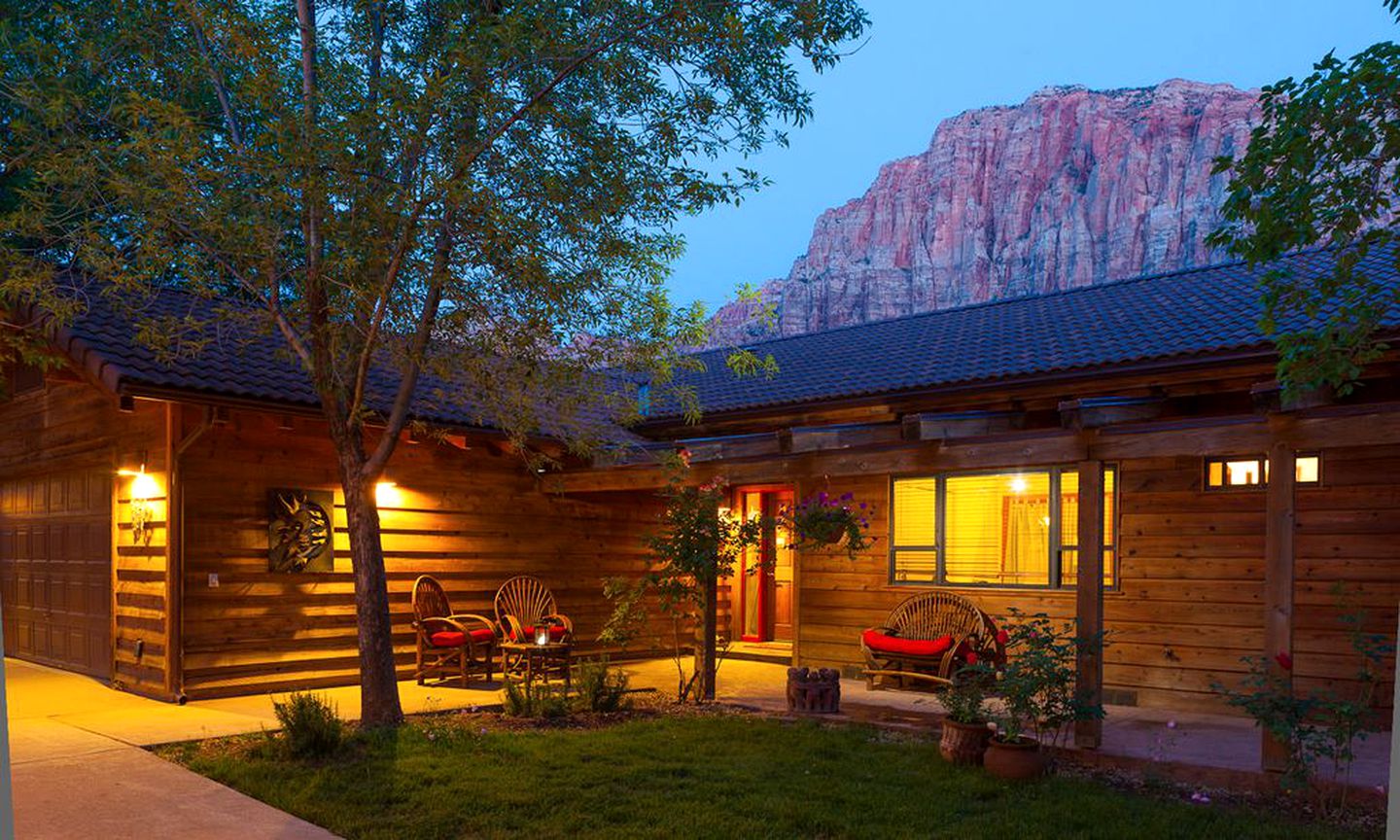 Peaceful Vacation Retreat Five Minutes Away from Zion National Park in Springdale, Utah