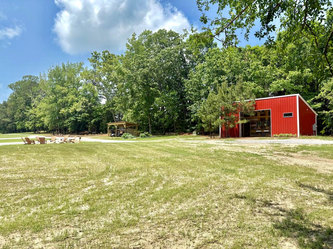 Cozy Glamping Tent with Farm Experience Near Kerr Lake, North Carolina