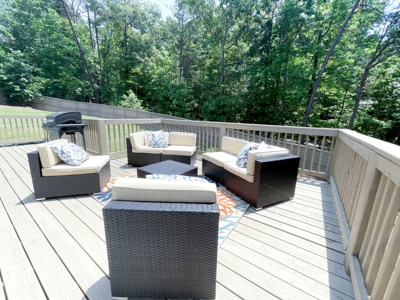 Awesome Cottage Nestled Amidst Trees and Barbecue Provided in Charlotte, North Carolina