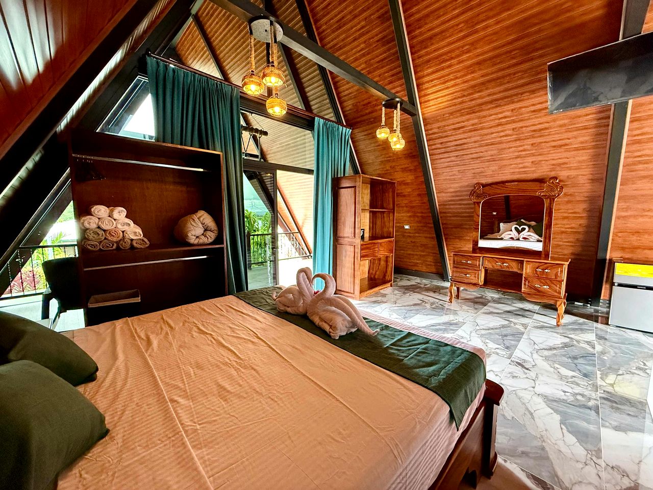 Secluded A-Frame Chalet with Private Pool and Volcano Views near La Fortuna, Costa Rica