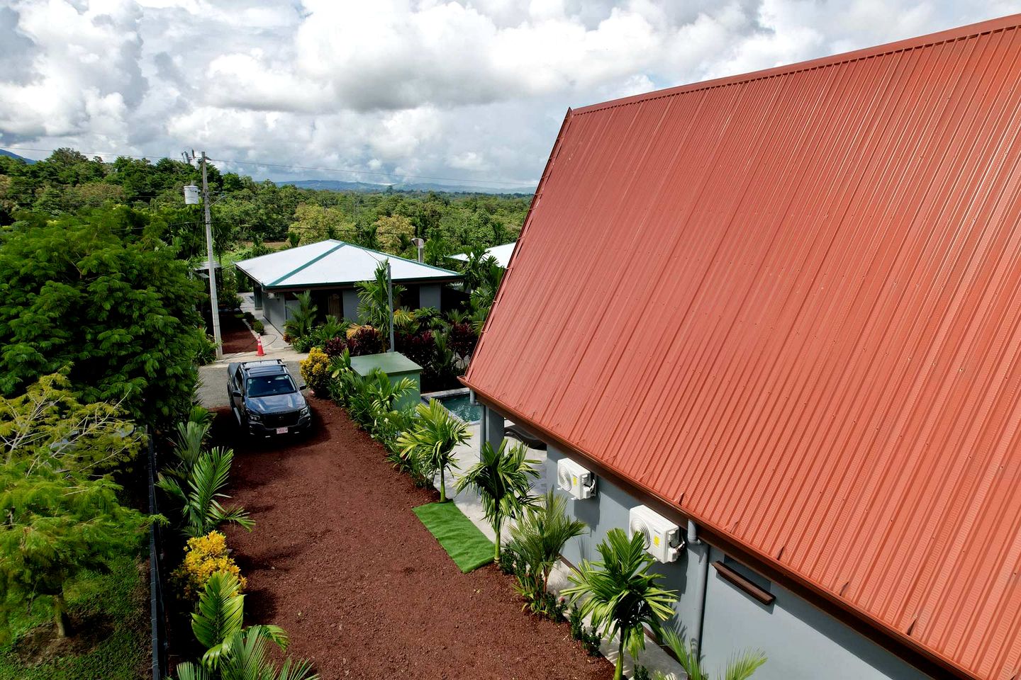 Secluded A-Frame Chalet with Private Pool and Volcano Views near La Fortuna, Costa Rica