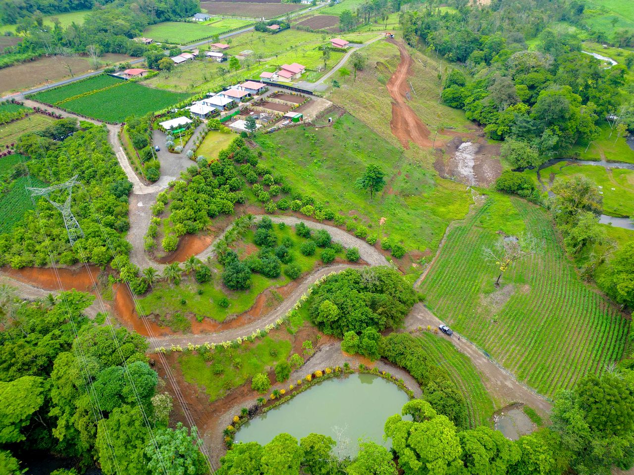 Secluded A-Frame Chalet with Private Pool and Volcano Views near La Fortuna, Costa Rica