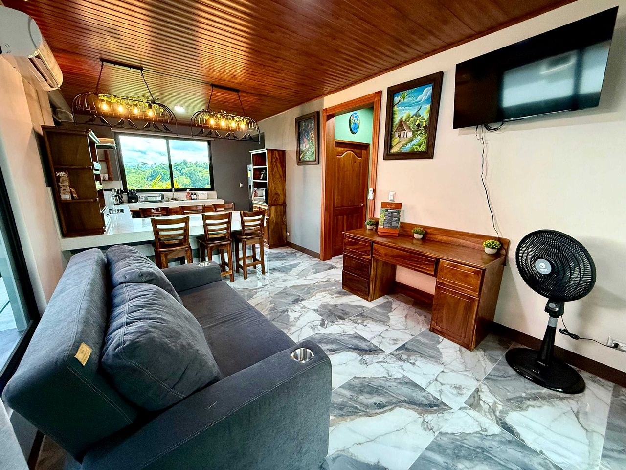 Luxurious A-Frame Chalet with Private Pool and Volcano Views near La Fortuna, Costa Rica