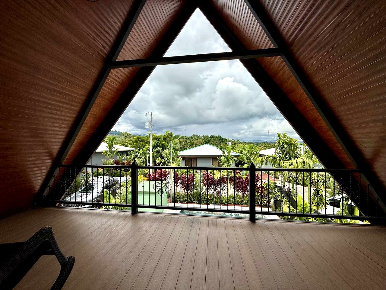 Luxurious A-Frame Chalet with Private Pool and Volcano Views near La Fortuna, Costa Rica