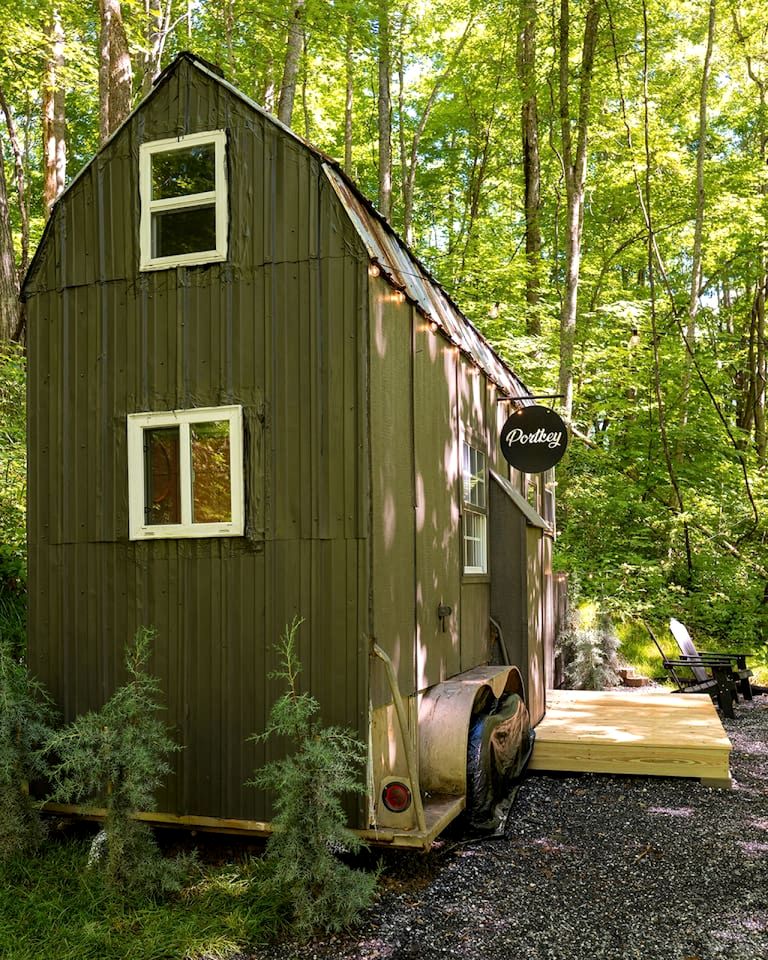 Enjoyable Harry Potter Inspired Tiny House Nestled Amidst Trees in Sylva, North Carolina