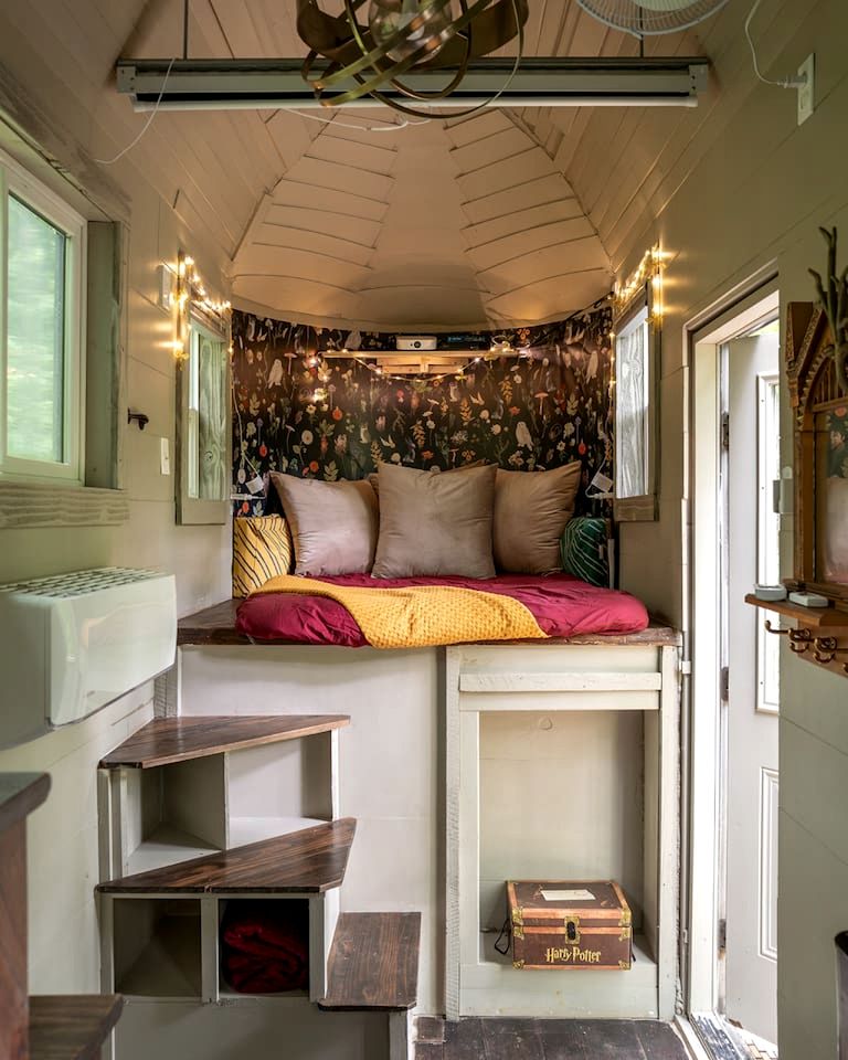 Enjoyable Harry Potter Inspired Tiny House Nestled Amidst Trees in Sylva, North Carolina