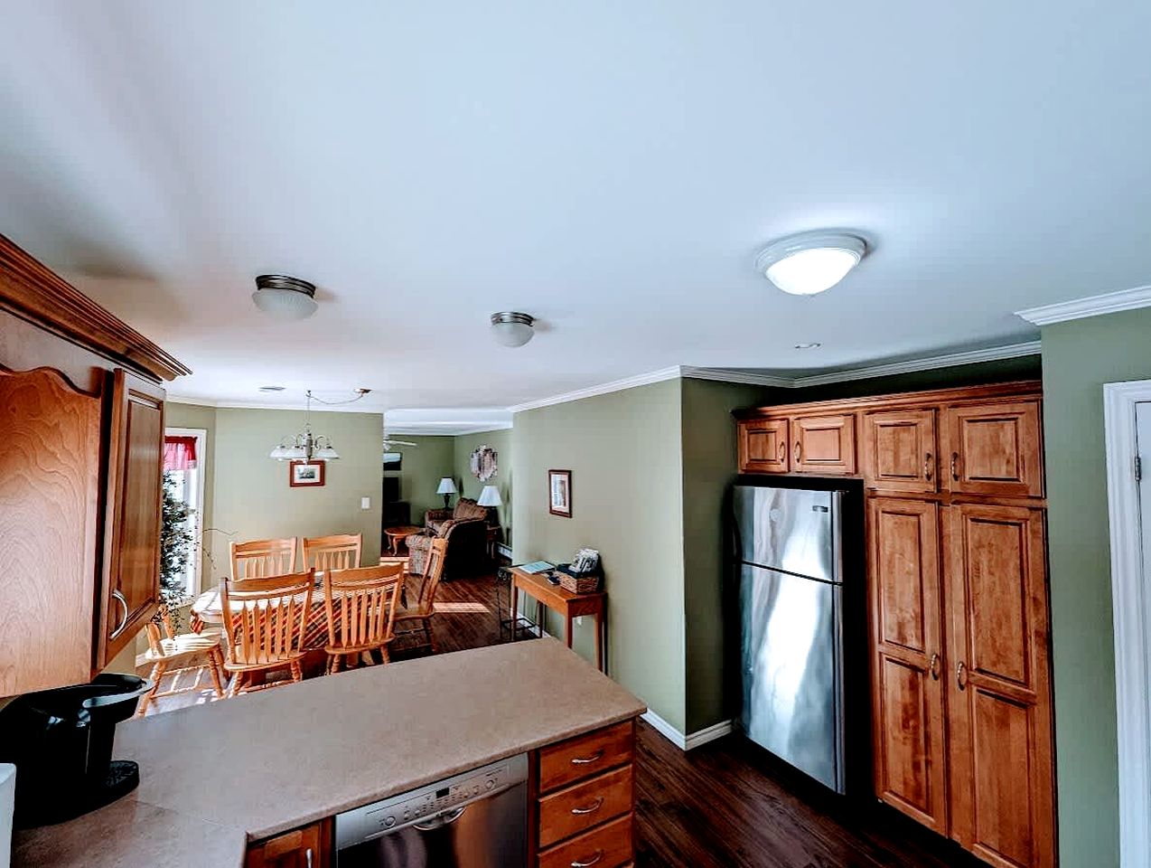 Spacious Ranch-Style Retreat with Private Deck, Nestled in Nature Near Acadia, Hancock Maine