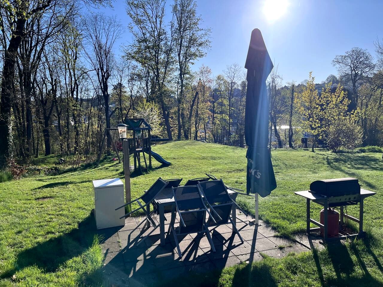 Elegant Apartment Stay with Private Garden and Comfortable Living in Saxony, Germany