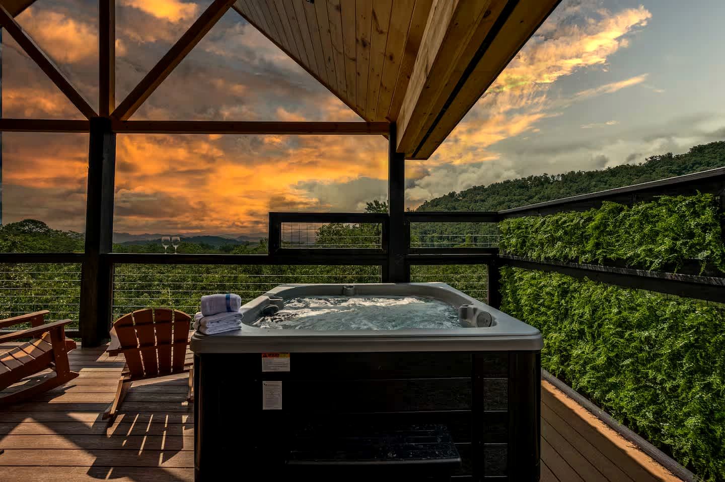 Luxe Mountain Chalet with Hot Tub & Game Loft near Pigeon Forge & Gatlinburg, TN