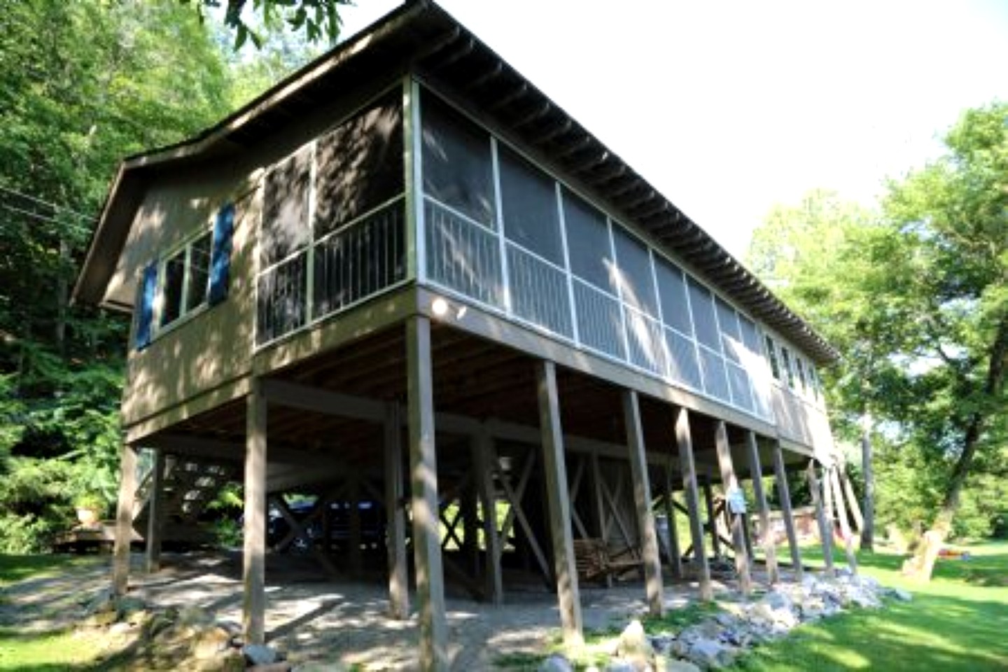 Riverfront Vacation Rental in Draper, Virginia