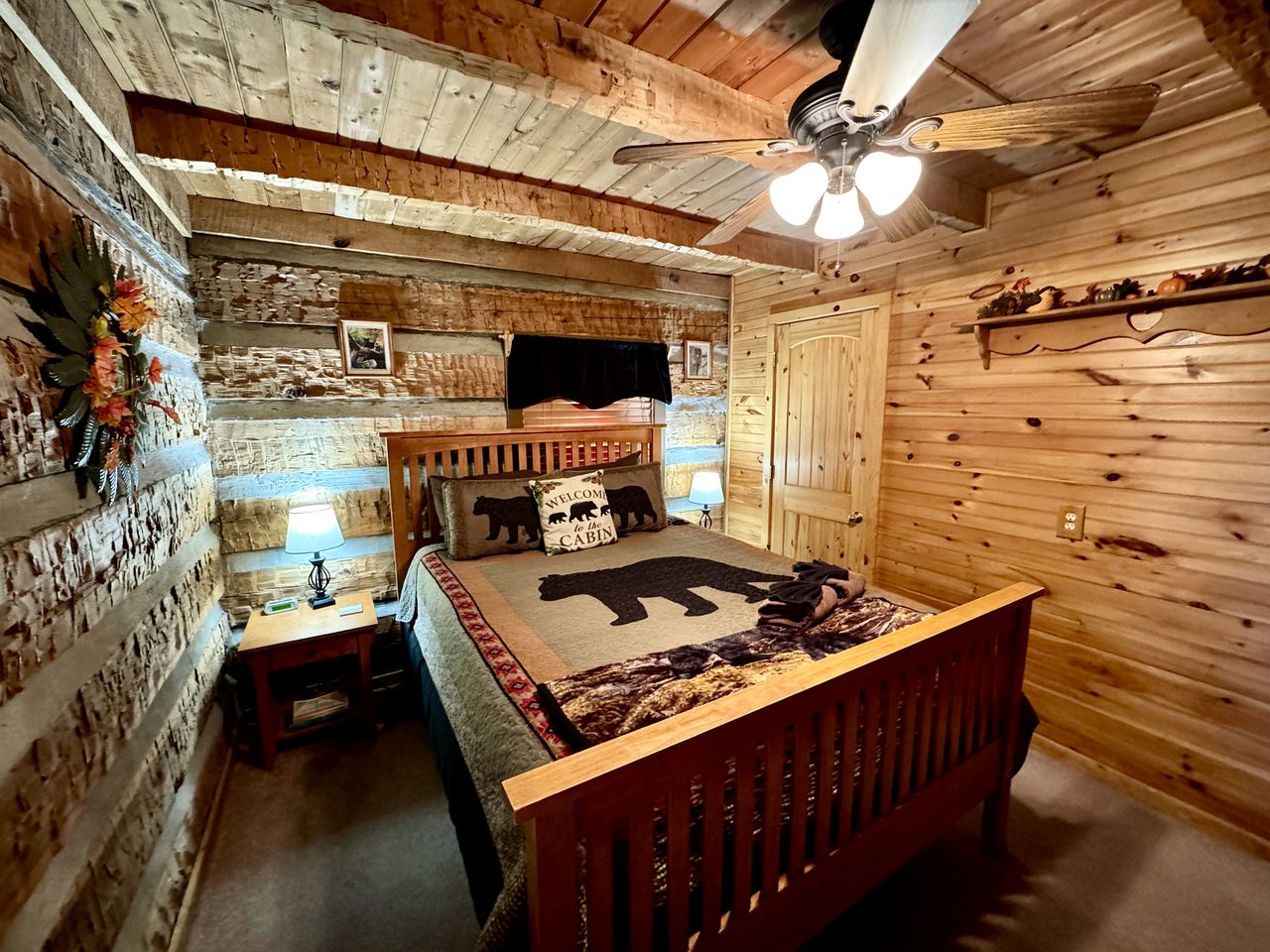 Impressive Log Cabin with Fire Pit, Game Room and Hot-tub in Sevierville, Tennessee