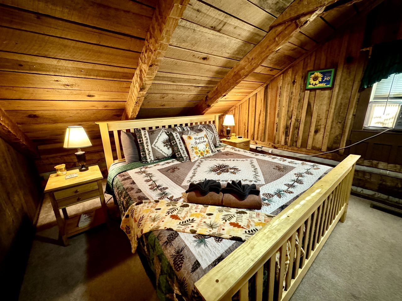 Impressive Log Cabin with Fire Pit, Game Room and Hot-tub in Sevierville, Tennessee